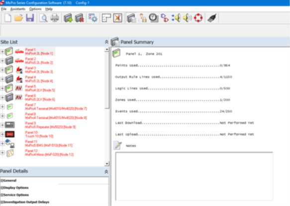 screenshot of Advanced networking software