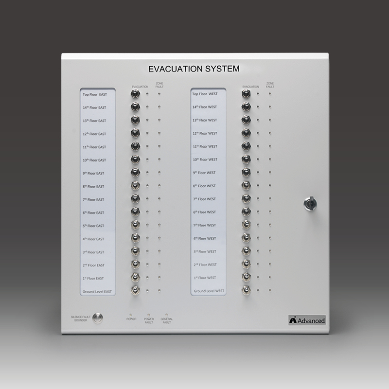 EACIE Panel face on 32 zone SSD5514.5 800x800