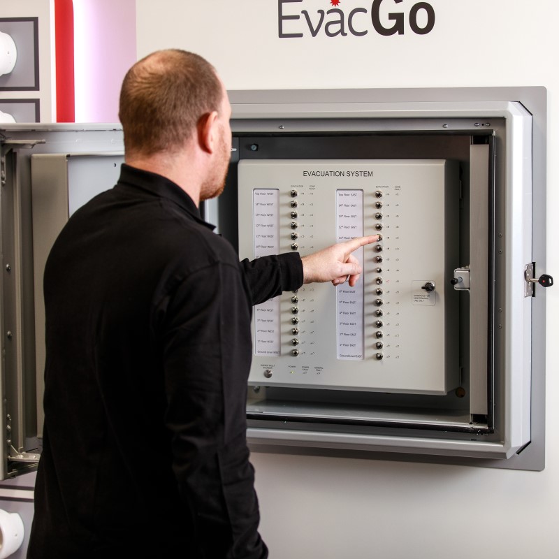EvacGo panel Shaun training room 800 x800